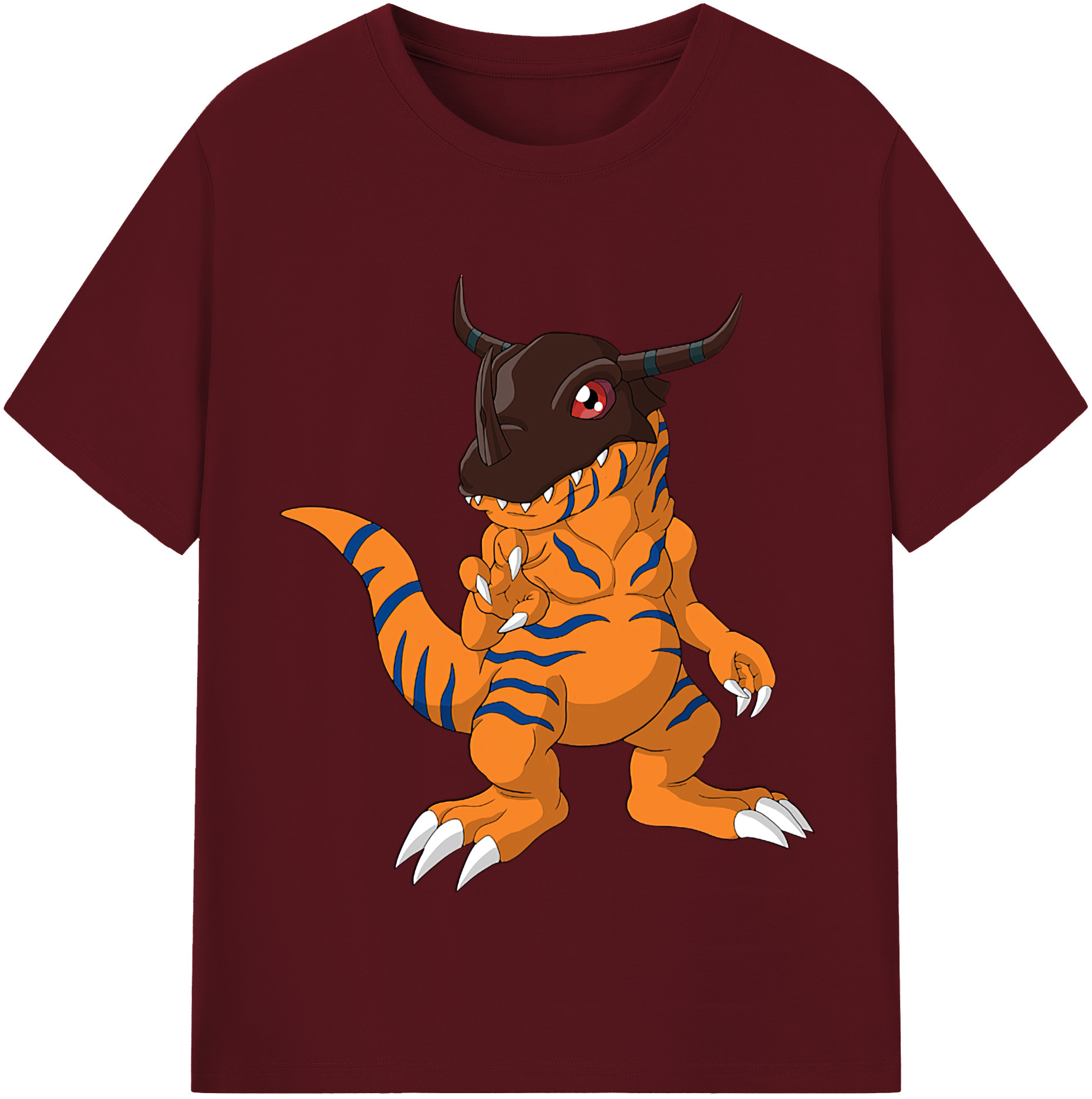 （画像用） Digimon デジタルモンスター/デジモン 綿100％半袖Tシャツ（フロントプリント）